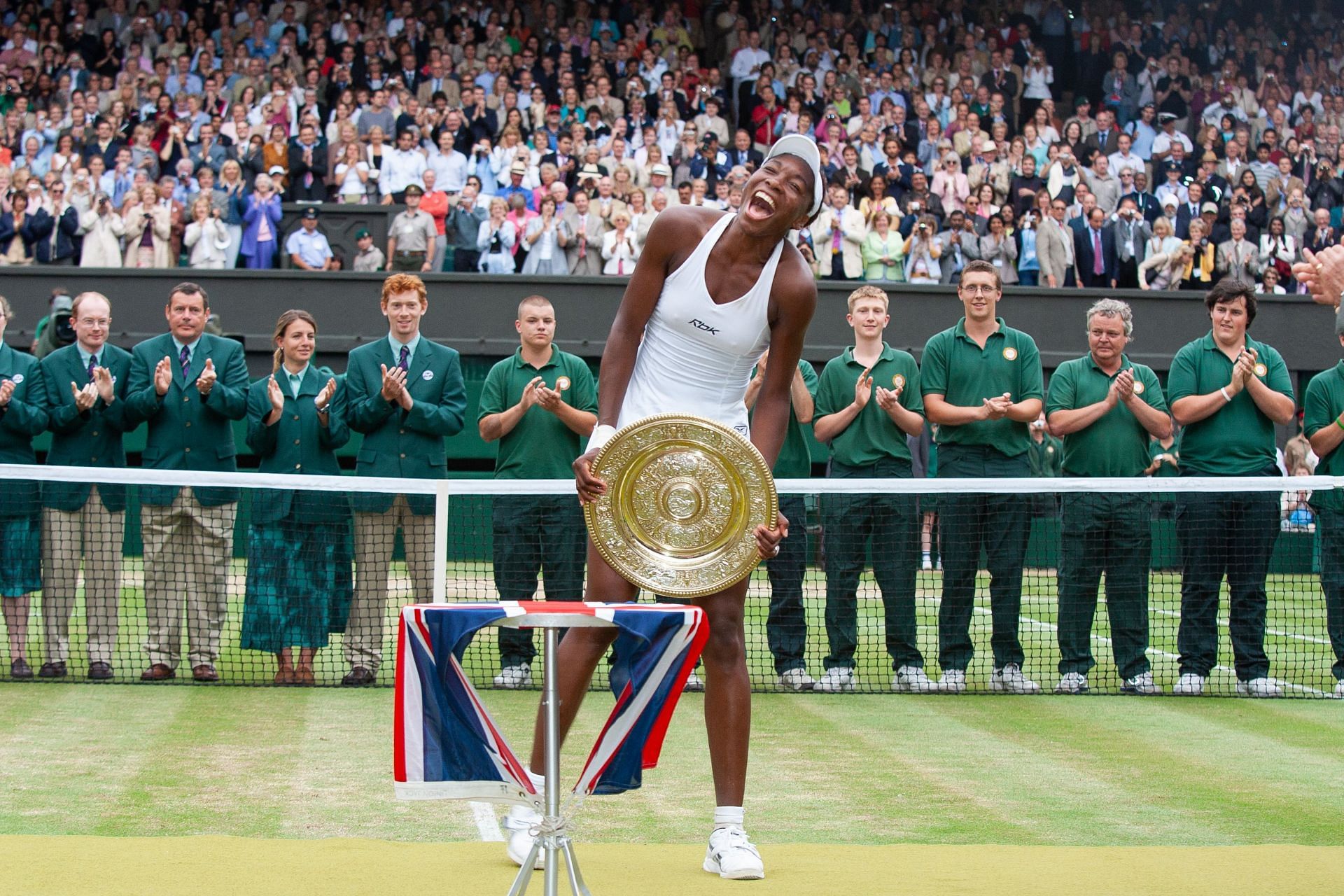 Venus Williams at Wimbledon 2005. (Photo: Getty)